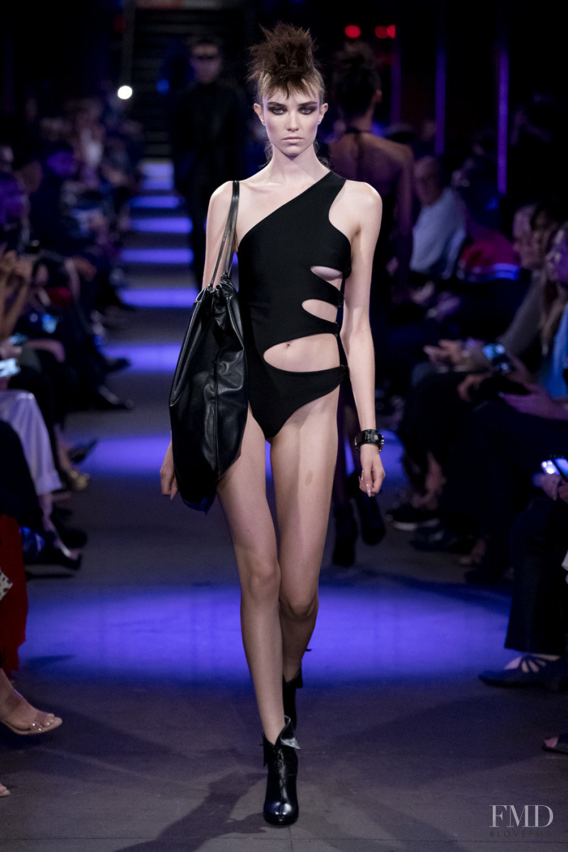 Grace Hartzel featured in  the Tom Ford fashion show for Spring/Summer 2020