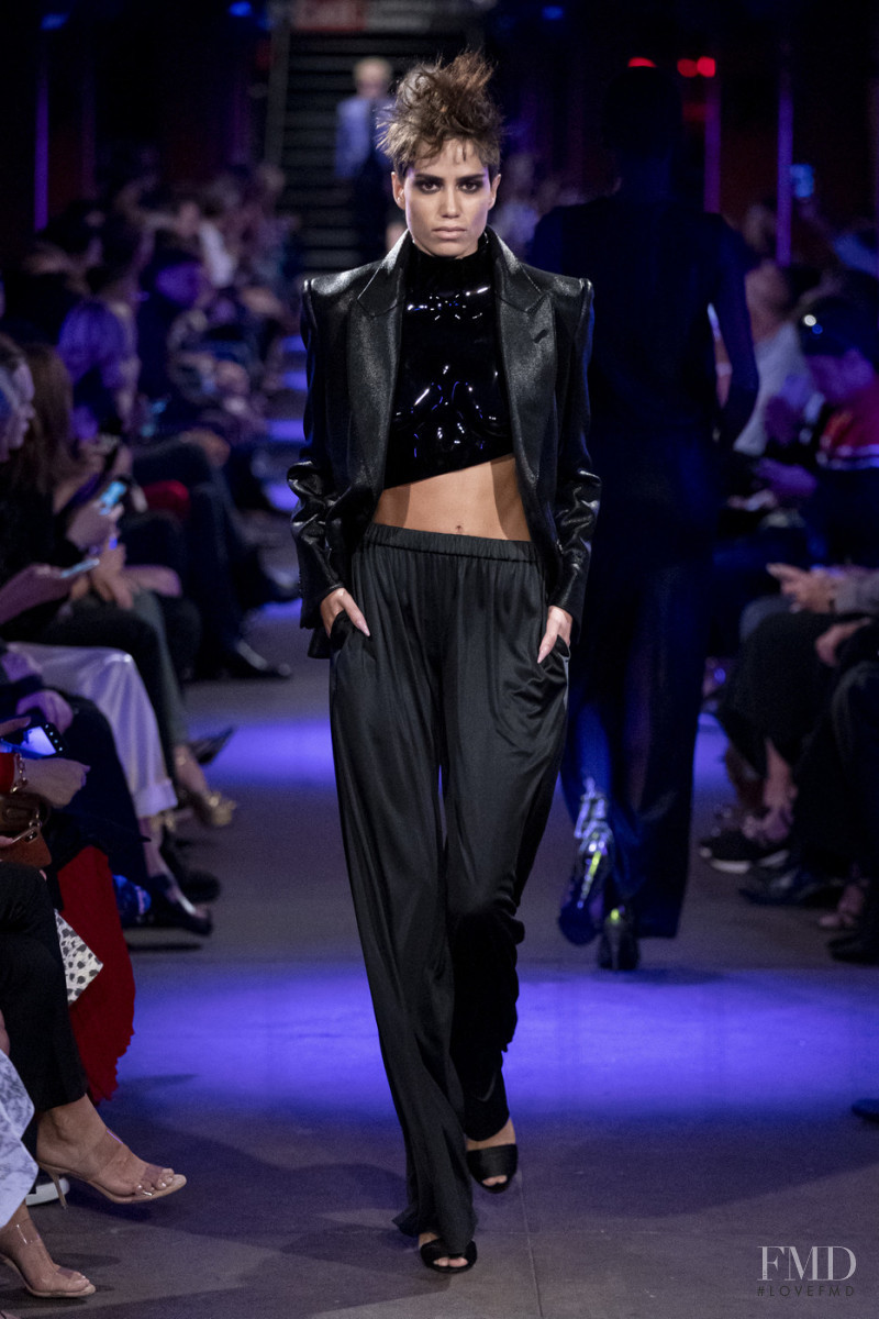 Anna Herrera featured in  the Tom Ford fashion show for Spring/Summer 2020