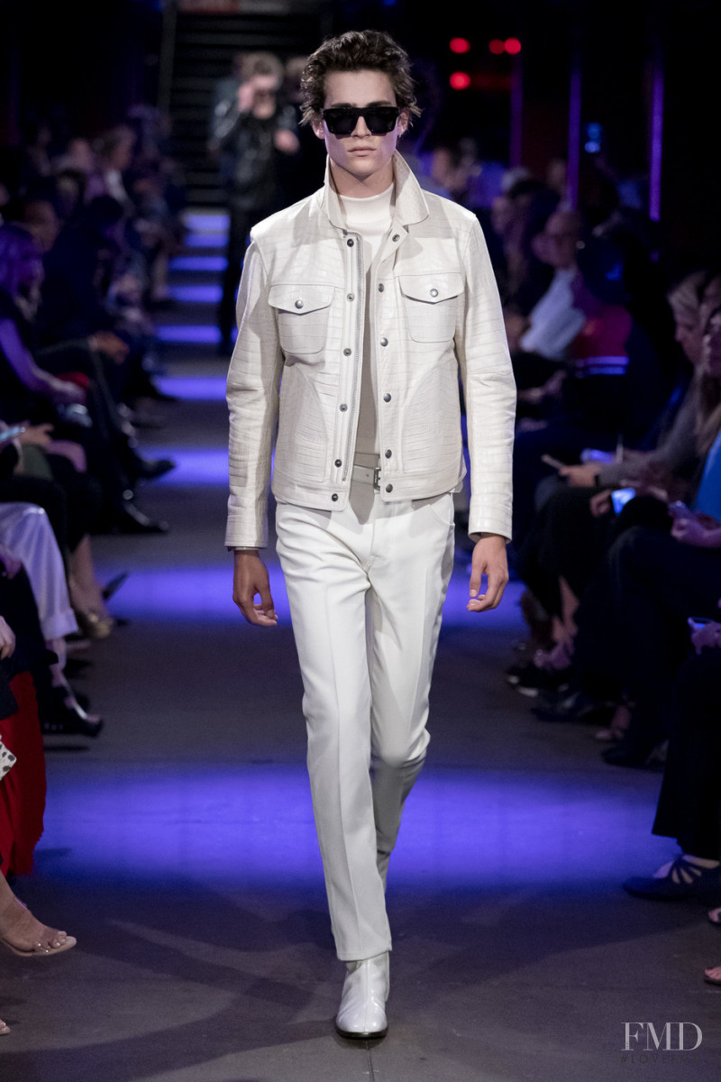 Liam Kelly featured in  the Tom Ford fashion show for Spring/Summer 2020