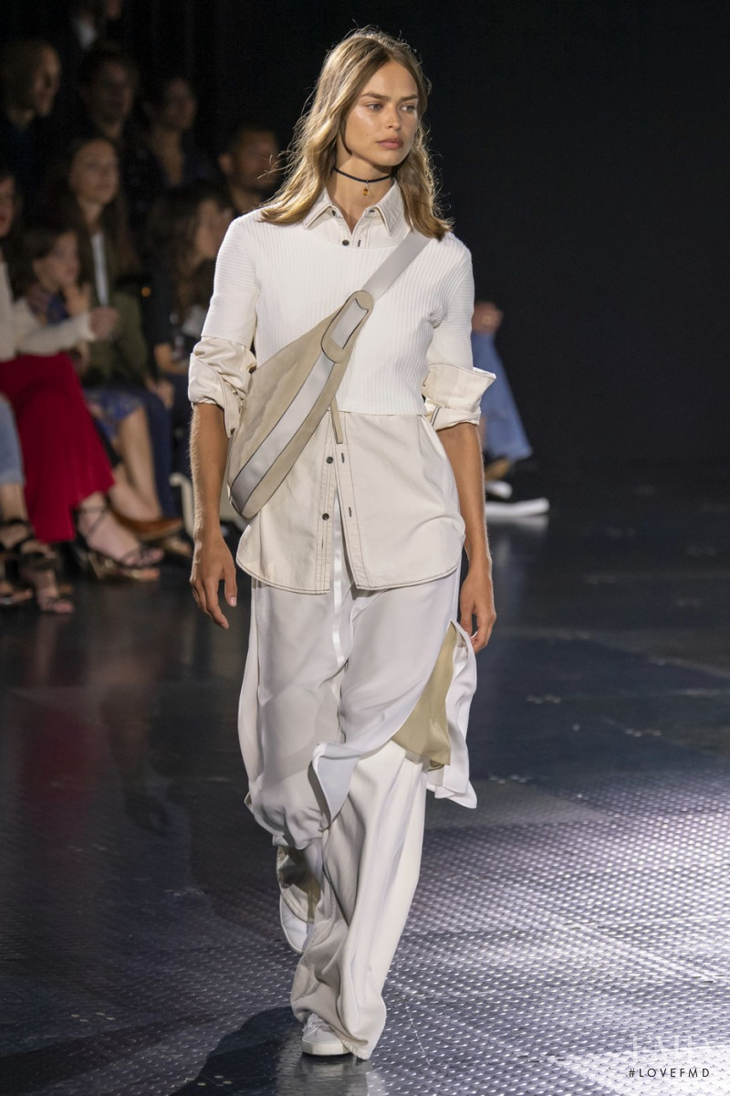 Birgit Kos featured in  the rag & bone fashion show for Spring/Summer 2020