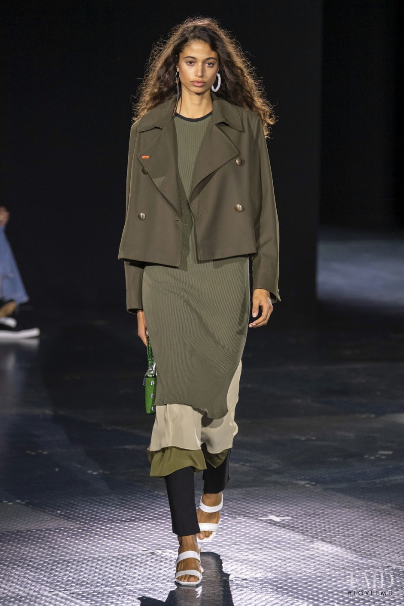 Malika El Maslouhi featured in  the rag & bone fashion show for Spring/Summer 2020