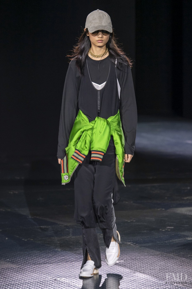 Ning Jinyi featured in  the rag & bone fashion show for Spring/Summer 2020