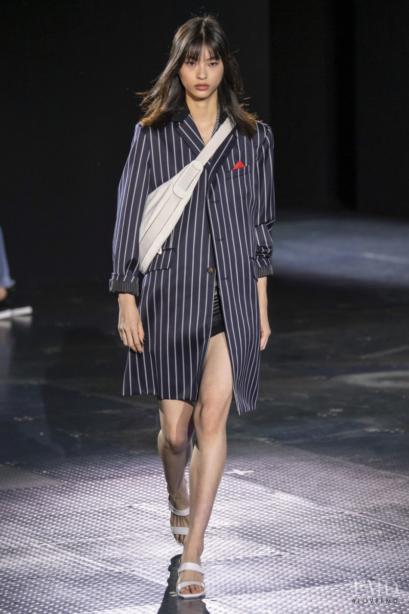 Leah Bing Bin Chen featured in  the rag & bone fashion show for Spring/Summer 2020