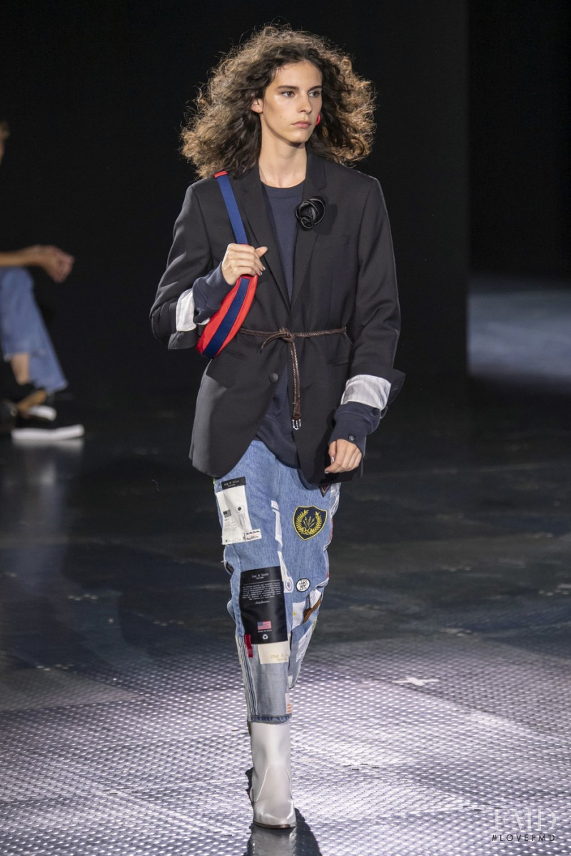 Cyrielle Lalande featured in  the rag & bone fashion show for Spring/Summer 2020