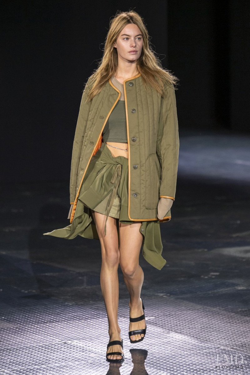 Camille Rowe featured in  the rag & bone fashion show for Spring/Summer 2020