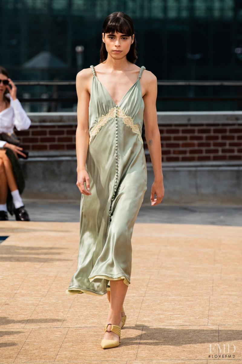 Massima Desire featured in  the Jonathan Simkhai fashion show for Spring/Summer 2020