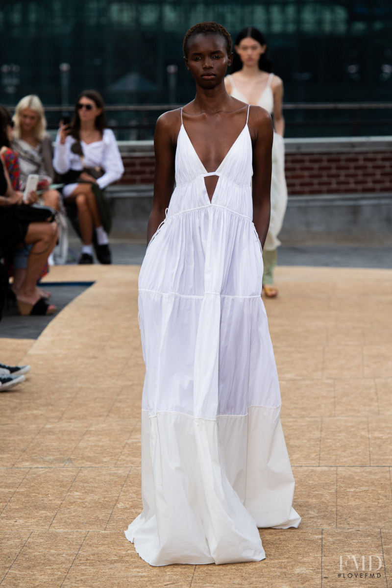 Akiima Ajak featured in  the Jonathan Simkhai fashion show for Spring/Summer 2020