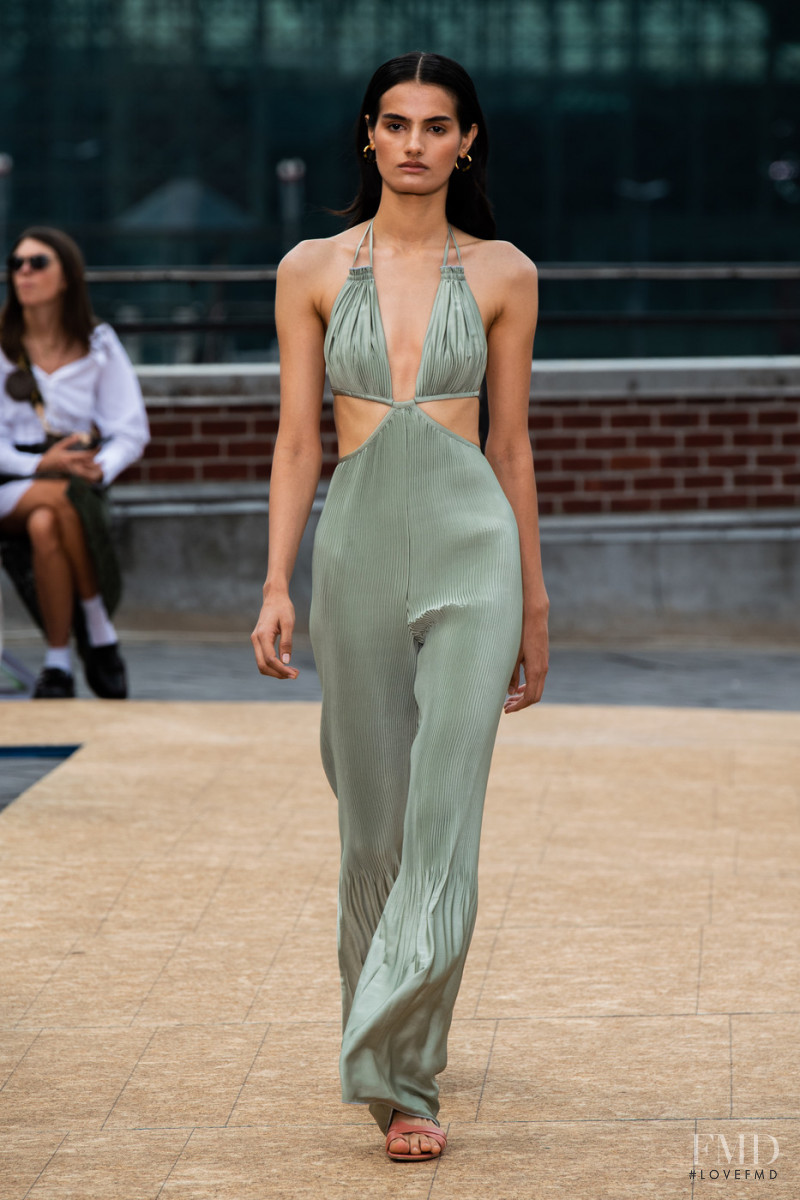 Dipti Sharma featured in  the Jonathan Simkhai fashion show for Spring/Summer 2020