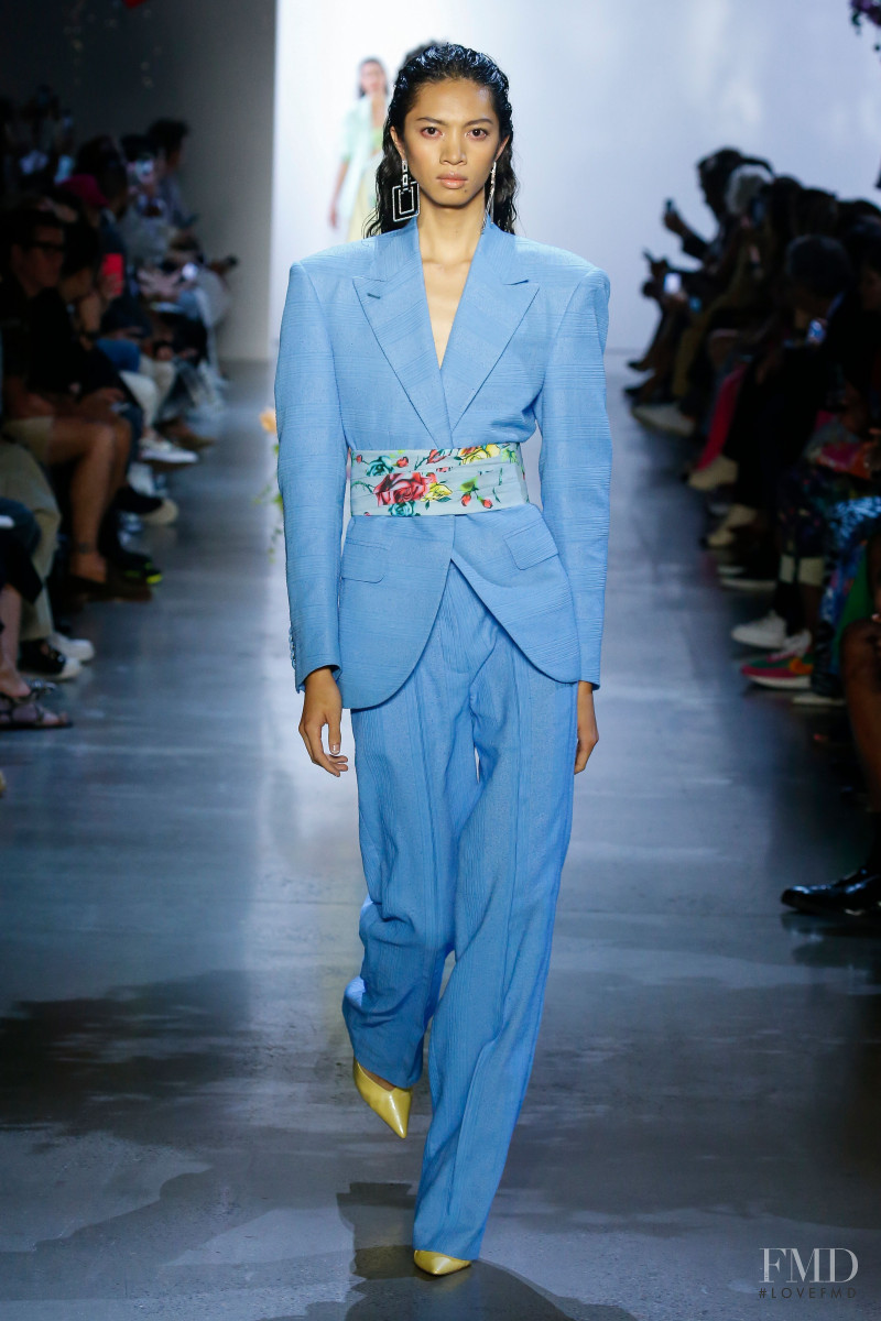 Noah Carlos featured in  the Prabal Gurung fashion show for Spring/Summer 2020