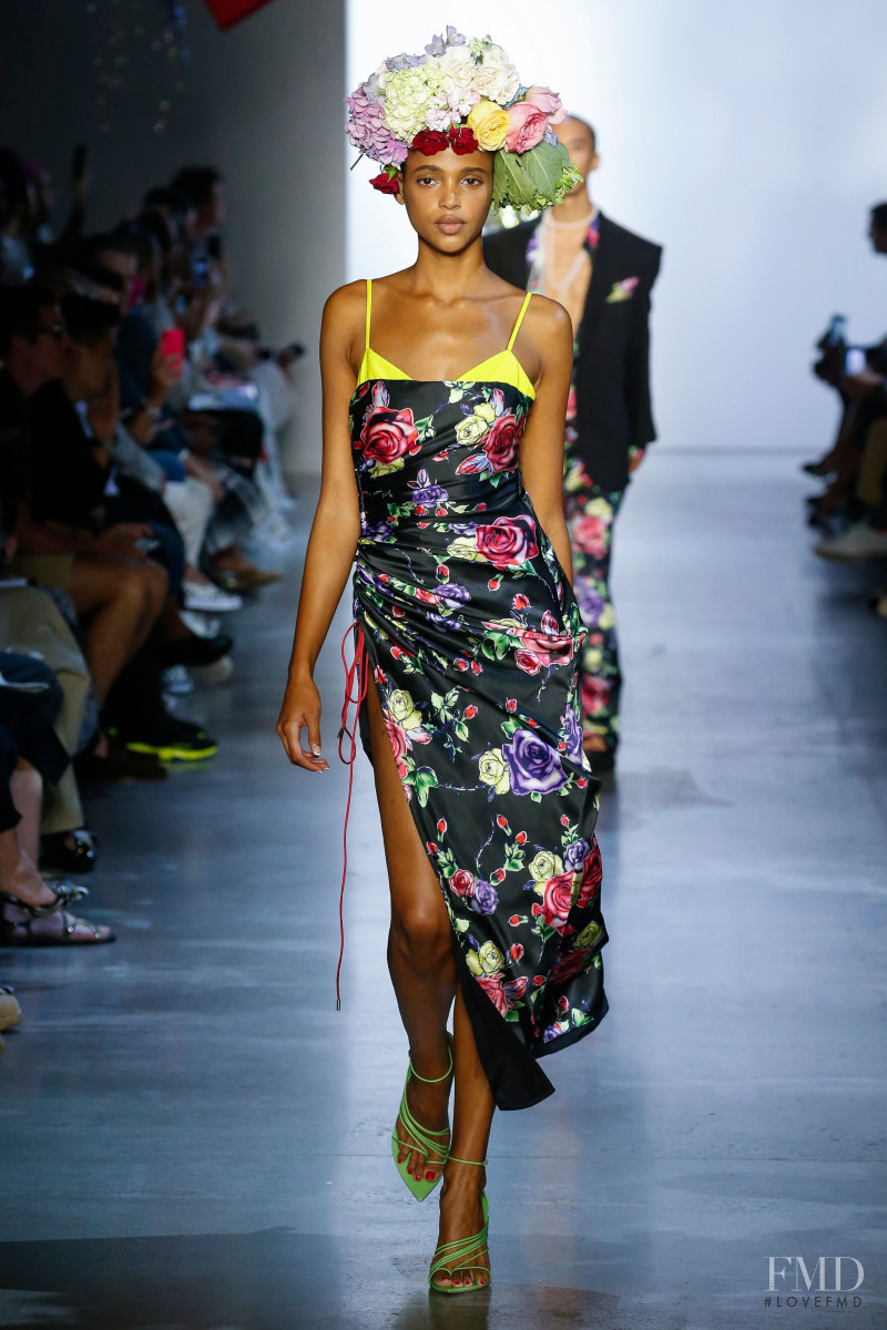 Aya Jones featured in  the Prabal Gurung fashion show for Spring/Summer 2020