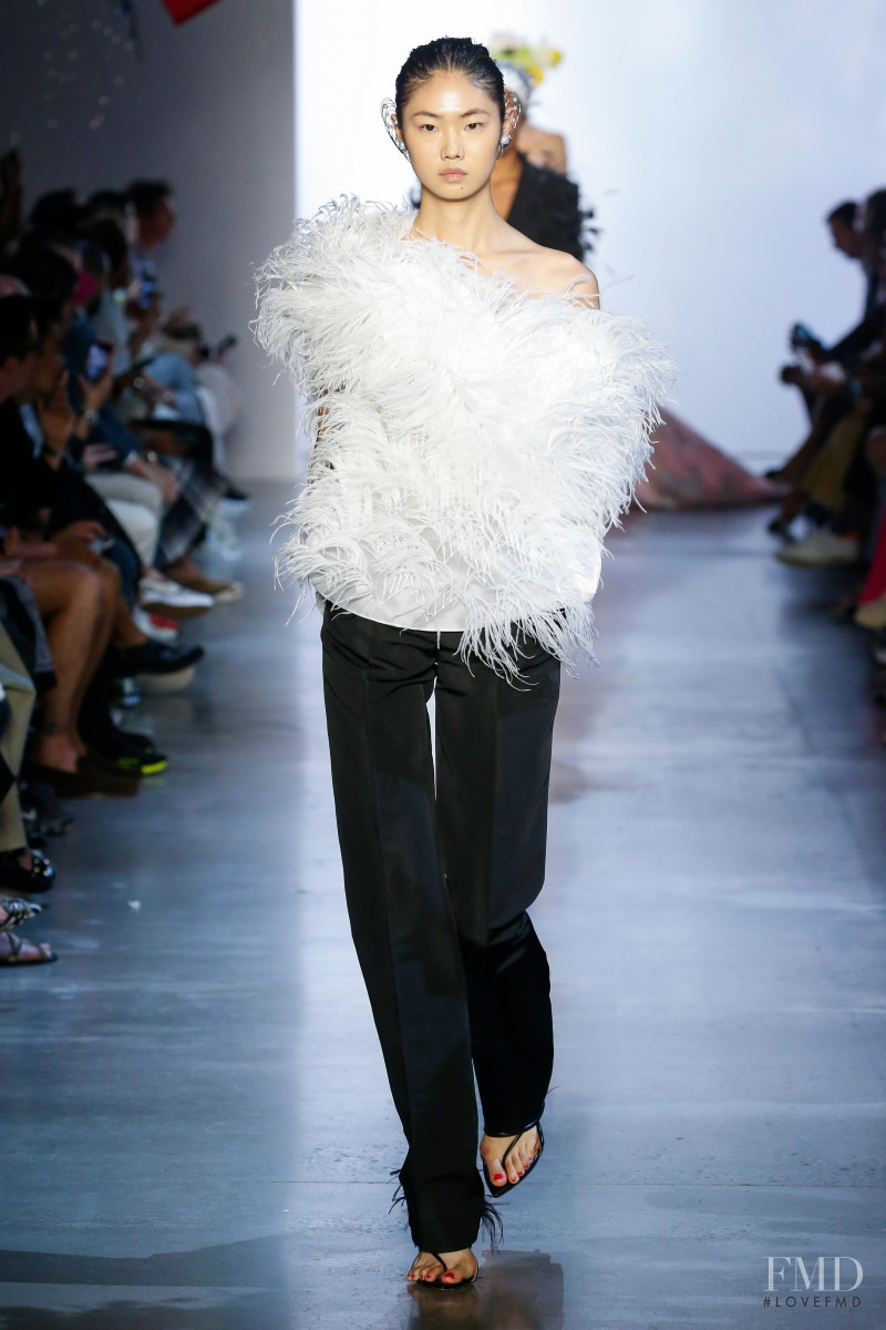 Sijia Kang featured in  the Prabal Gurung fashion show for Spring/Summer 2020