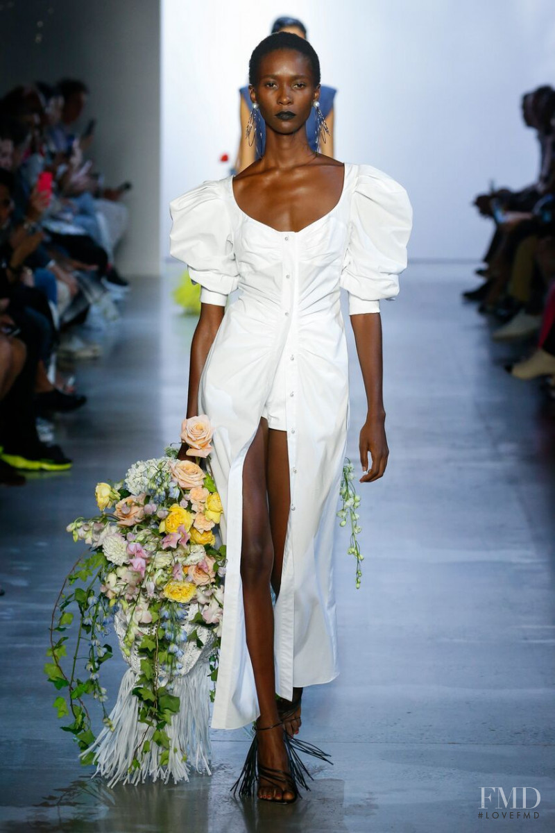 Mahany Pery featured in  the Prabal Gurung fashion show for Spring/Summer 2020