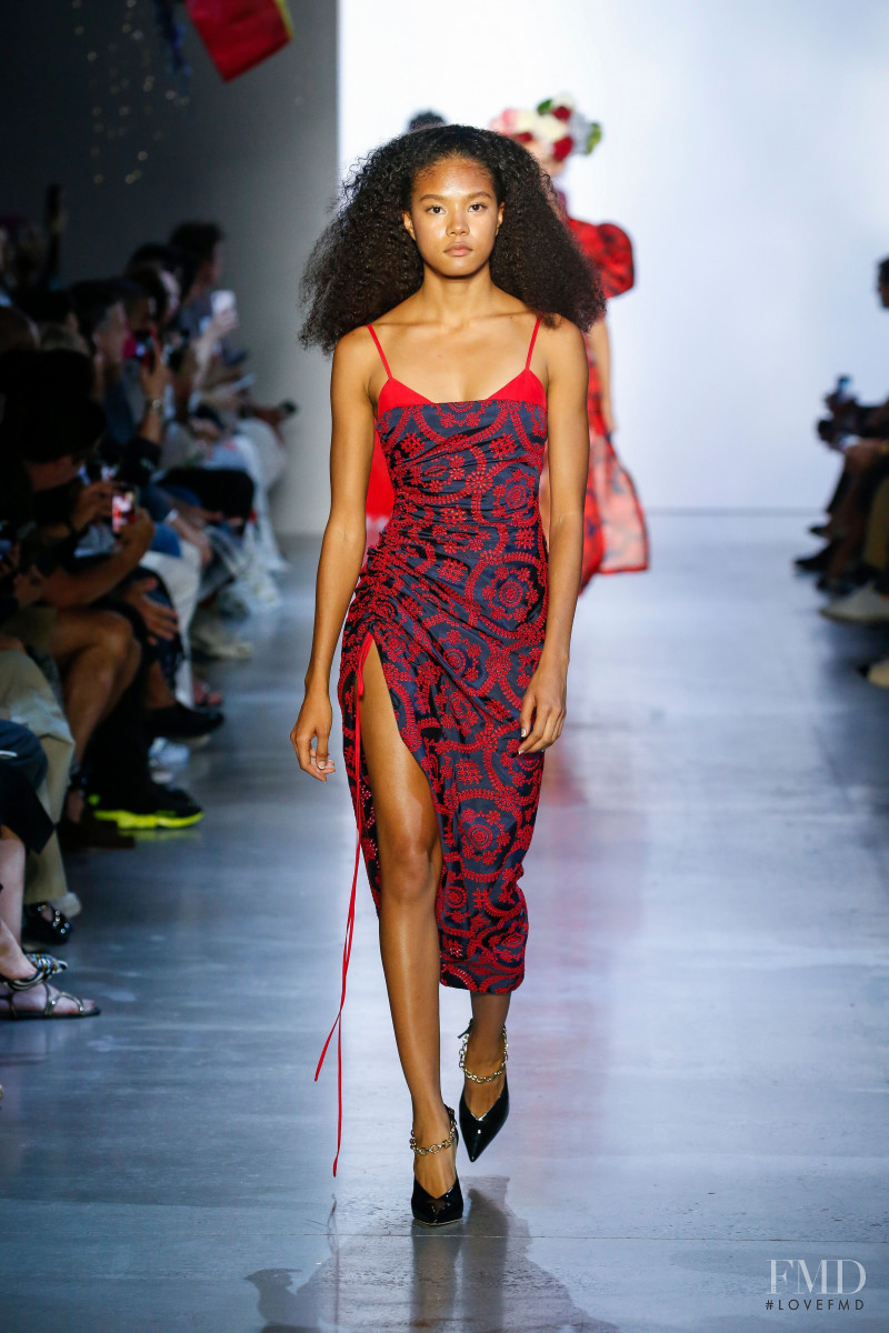 Serguelen Mariano featured in  the Prabal Gurung fashion show for Spring/Summer 2020