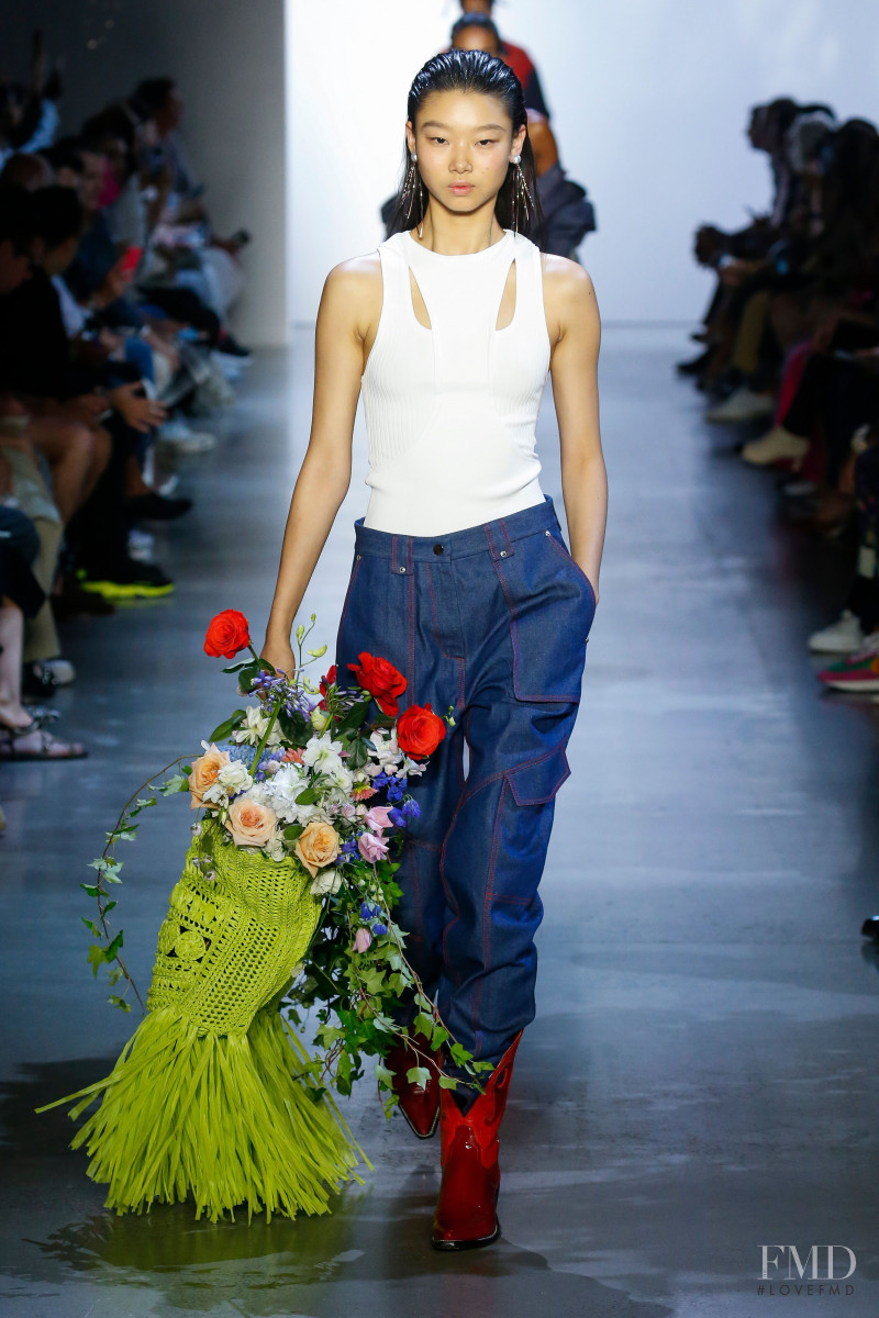 Yoon Young Bae featured in  the Prabal Gurung fashion show for Spring/Summer 2020