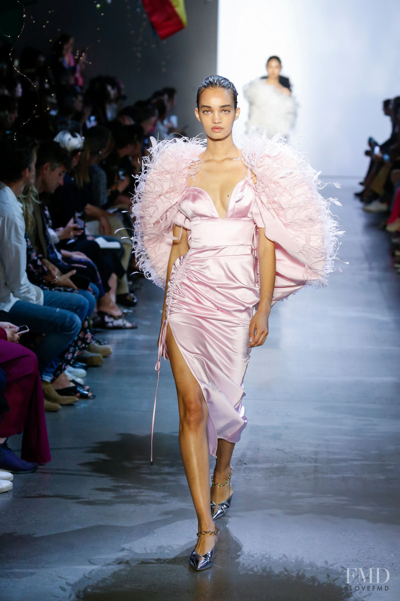 Ellen Rosa featured in  the Prabal Gurung fashion show for Spring/Summer 2020