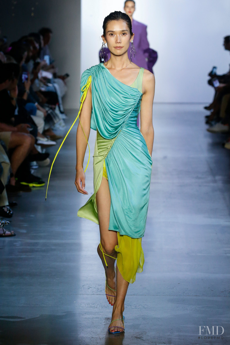 Tao Okamoto featured in  the Prabal Gurung fashion show for Spring/Summer 2020