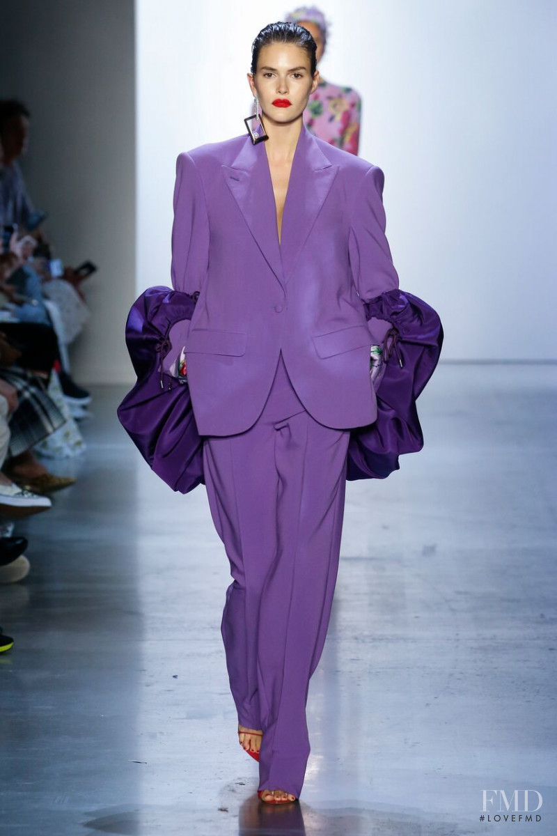 Vanessa Moody featured in  the Prabal Gurung fashion show for Spring/Summer 2020