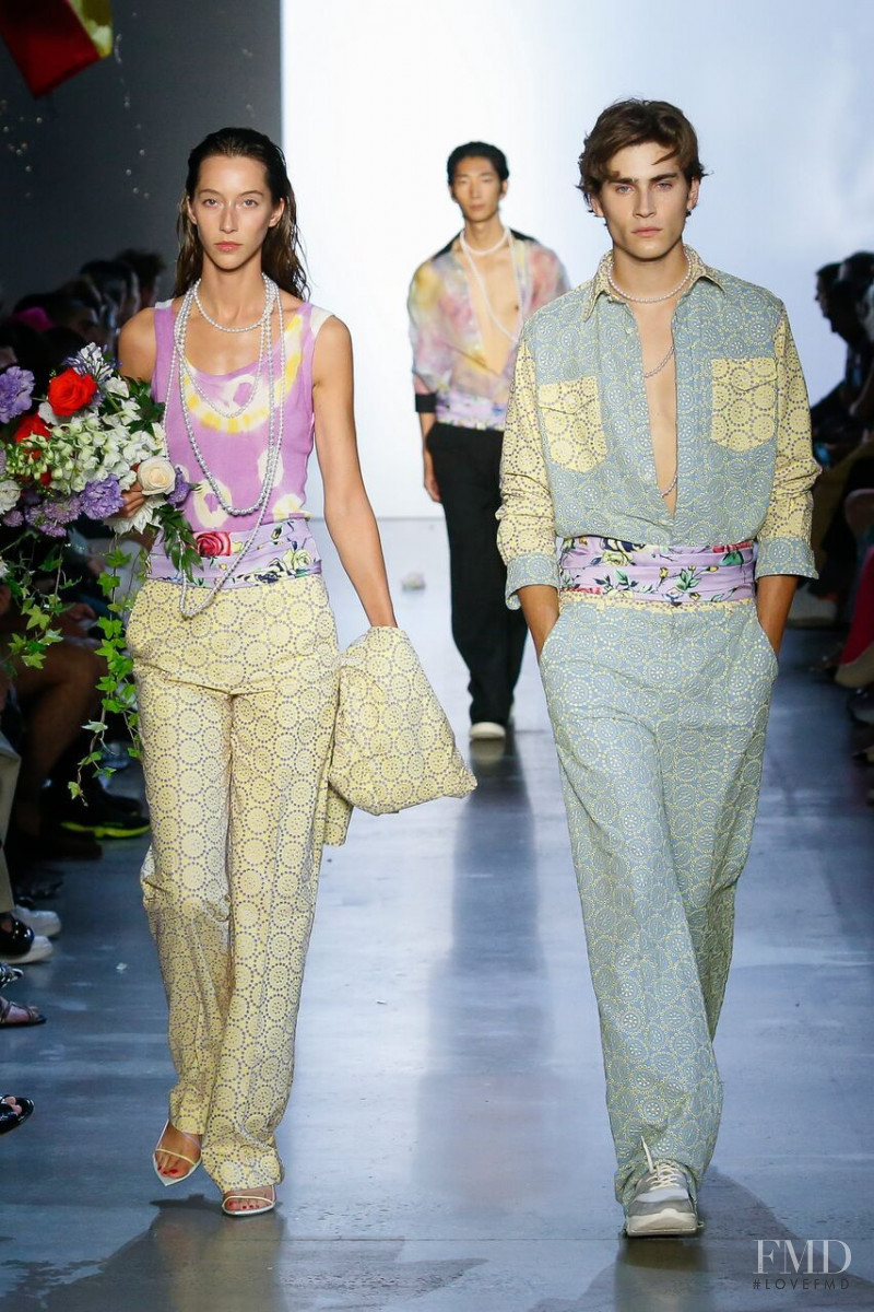 Alana Zimmer featured in  the Prabal Gurung fashion show for Spring/Summer 2020