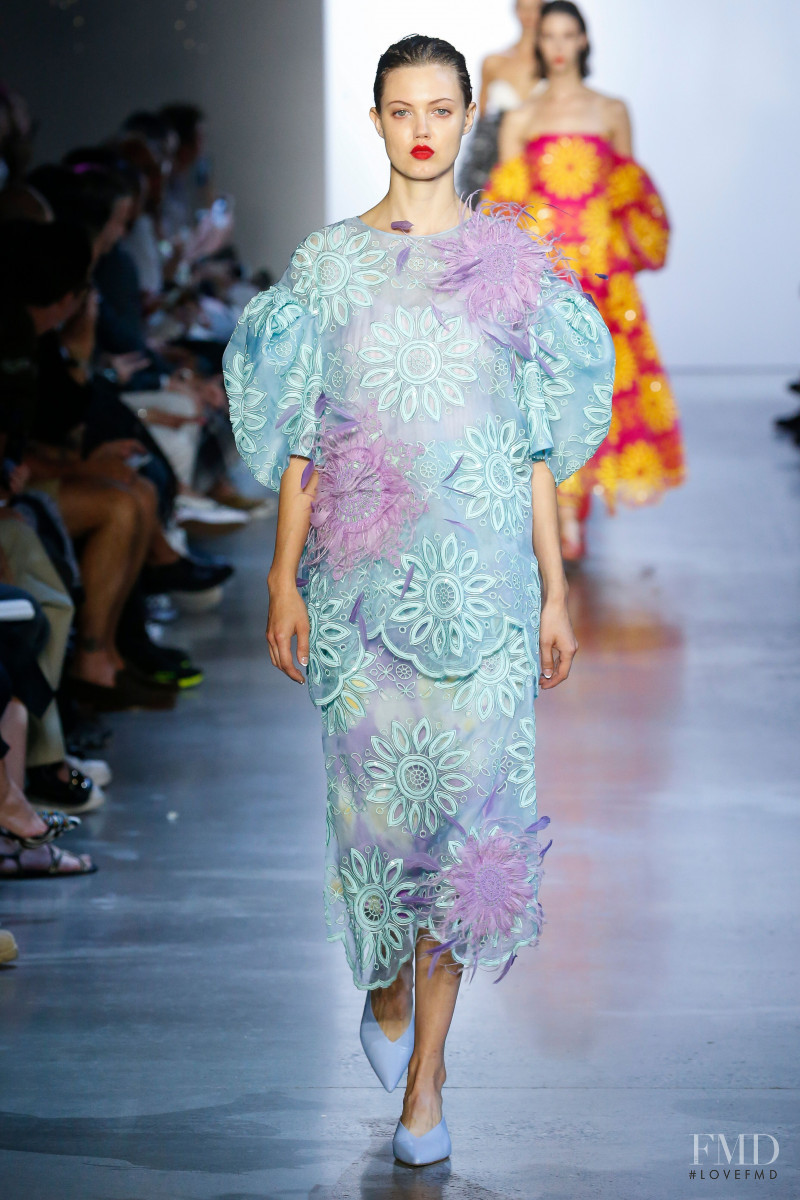 Lindsey Wixson featured in  the Prabal Gurung fashion show for Spring/Summer 2020