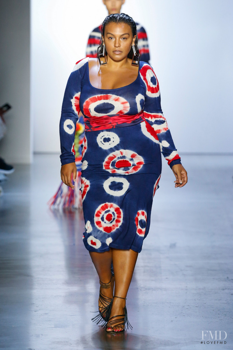 Paloma Elsesser featured in  the Prabal Gurung fashion show for Spring/Summer 2020