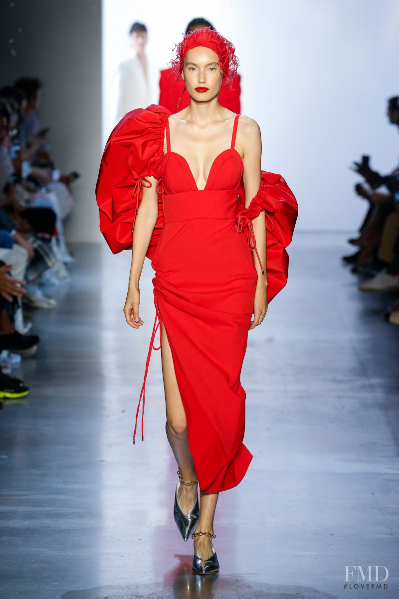 Laura Bogesvang Sorensen featured in  the Prabal Gurung fashion show for Spring/Summer 2020