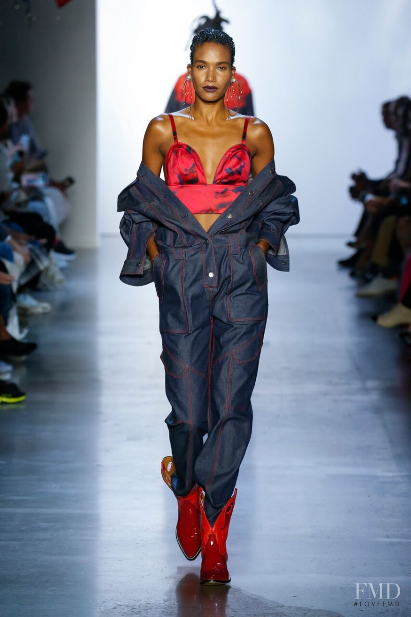 Arlenis Sosa featured in  the Prabal Gurung fashion show for Spring/Summer 2020