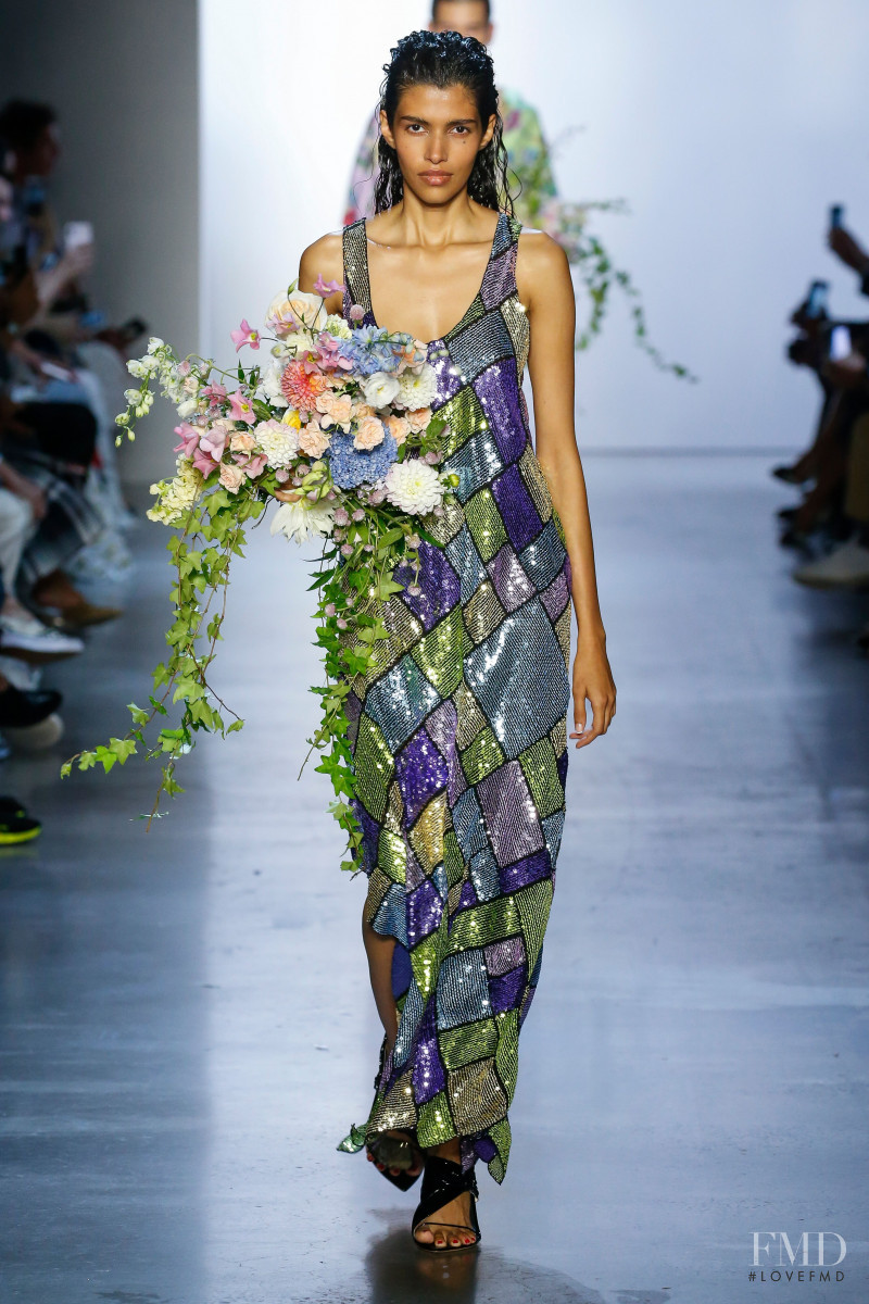 Pooja Mor featured in  the Prabal Gurung fashion show for Spring/Summer 2020