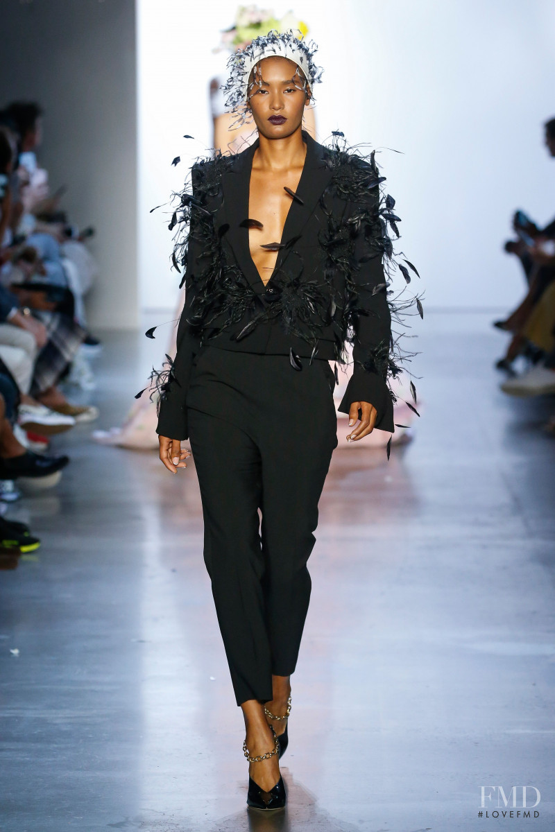 Ysaunny Brito featured in  the Prabal Gurung fashion show for Spring/Summer 2020