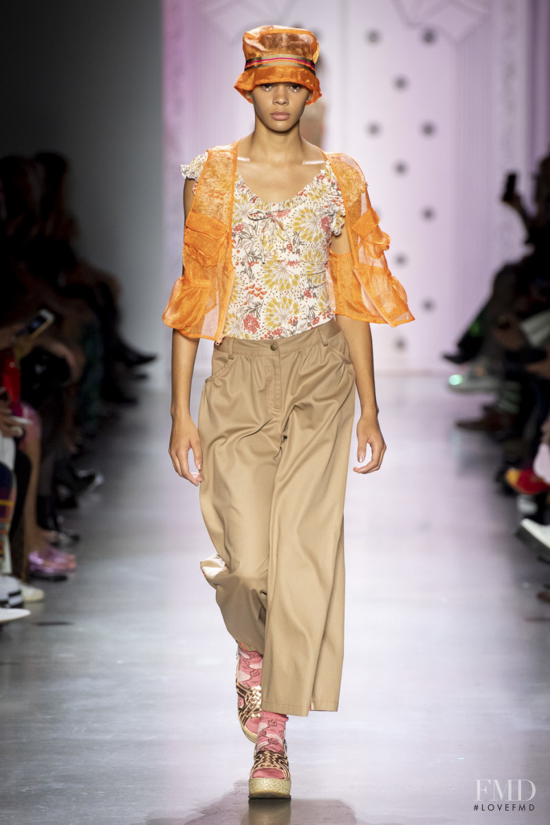 Hiandra Martinez featured in  the Anna Sui fashion show for Spring/Summer 2020