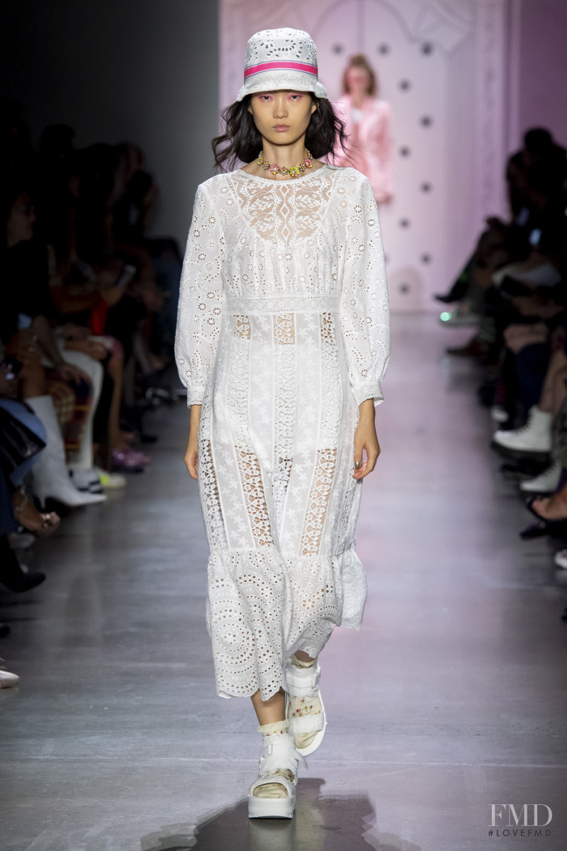 Hyun Ji Shin featured in  the Anna Sui fashion show for Spring/Summer 2020