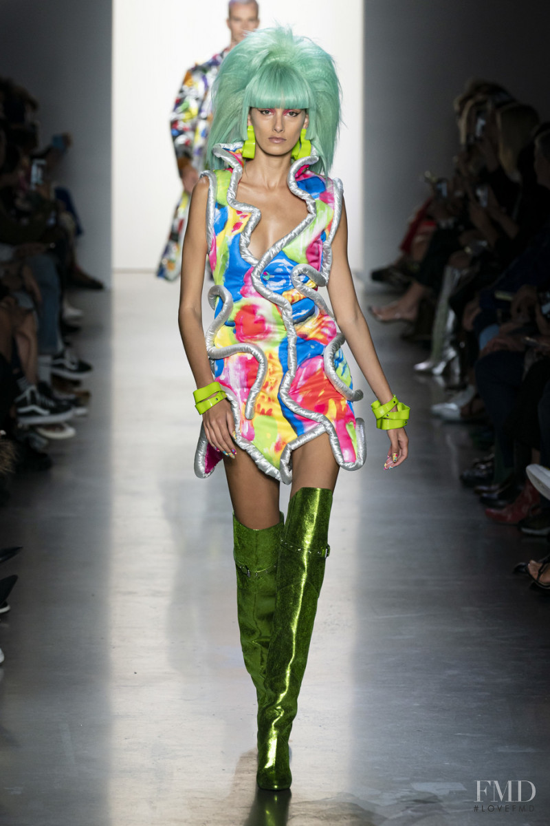 Rossana Latallada featured in  the Jeremy Scott fashion show for Spring/Summer 2020