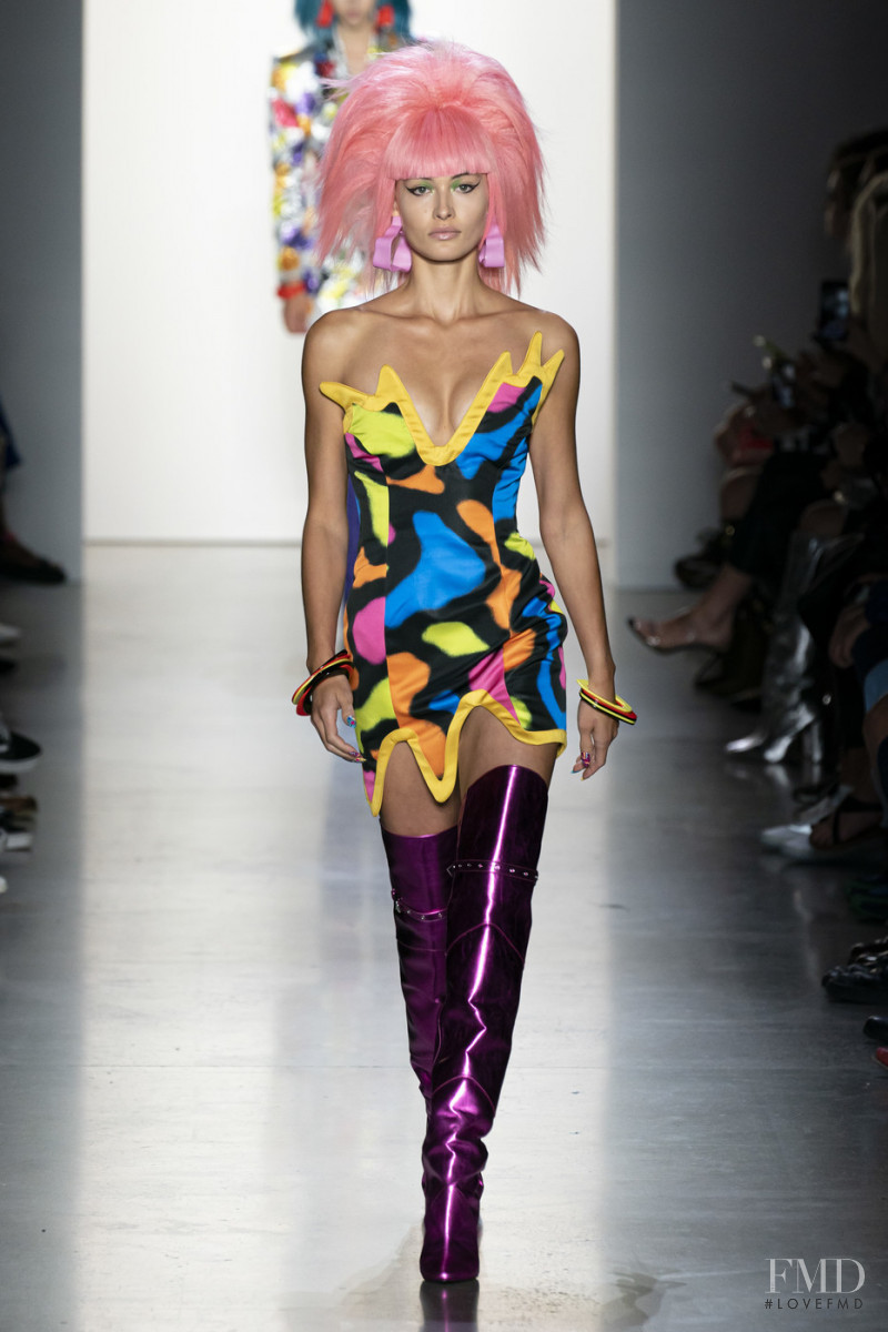 Grace Elizabeth featured in  the Jeremy Scott fashion show for Spring/Summer 2020