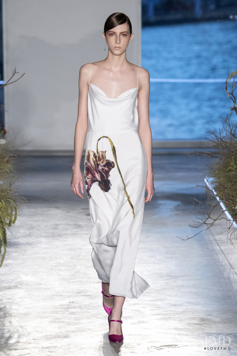 Evelyn Nagy featured in  the Jason Wu Collection fashion show for Spring/Summer 2020