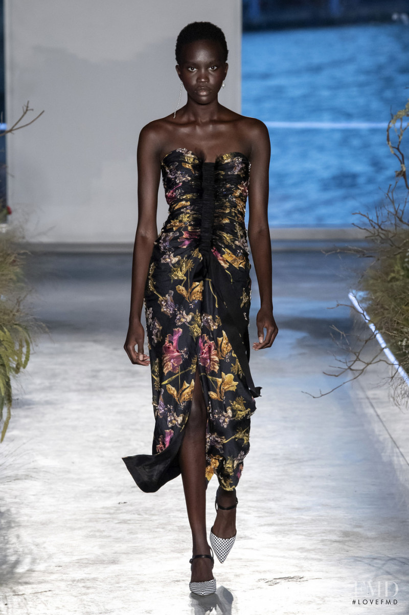 Achenrin Madit featured in  the Jason Wu Collection fashion show for Spring/Summer 2020