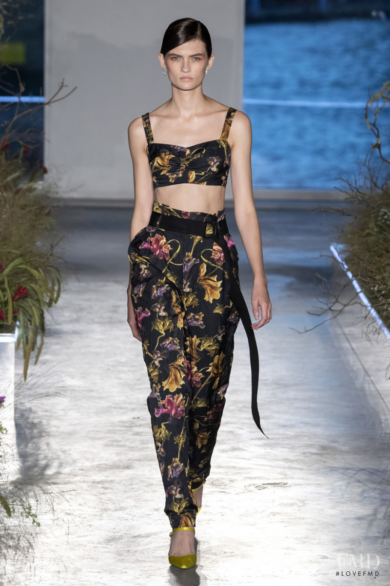 Lea Julian featured in  the Jason Wu Collection fashion show for Spring/Summer 2020