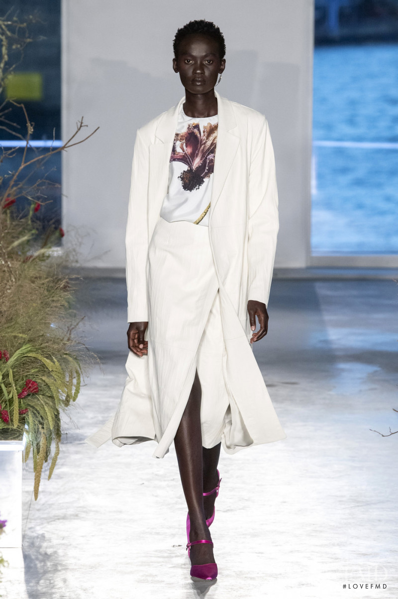 Aliet Sarah Isaiah featured in  the Jason Wu Collection fashion show for Spring/Summer 2020