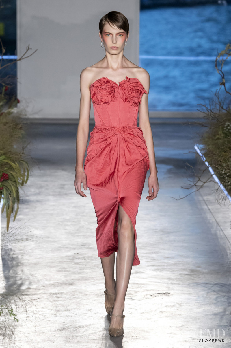 Nikki Tissen featured in  the Jason Wu Collection fashion show for Spring/Summer 2020