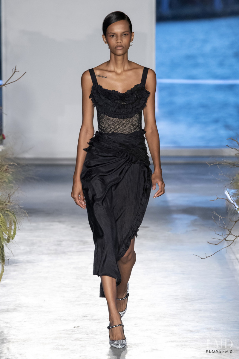 Natalia Montero featured in  the Jason Wu Collection fashion show for Spring/Summer 2020