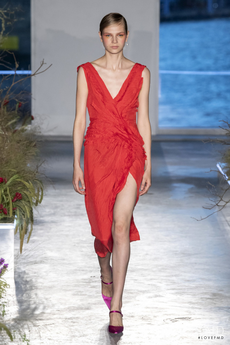 Deirdre Firinne featured in  the Jason Wu Collection fashion show for Spring/Summer 2020