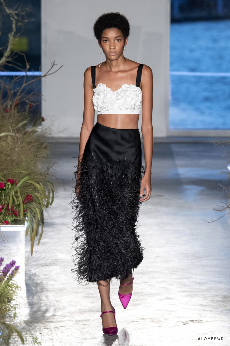 Licett Morillo featured in  the Jason Wu Collection fashion show for Spring/Summer 2020