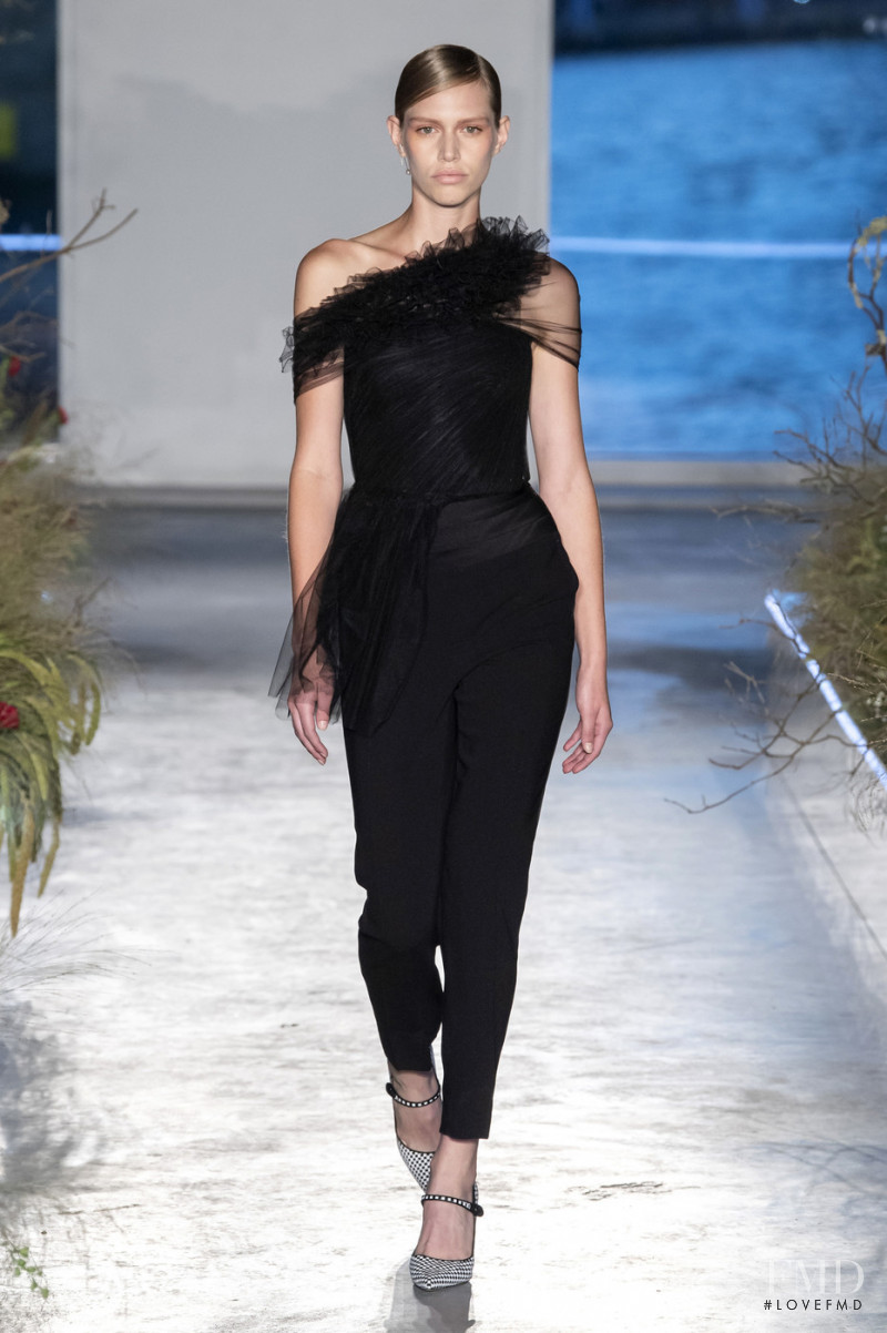 Nikki McGuire featured in  the Jason Wu Collection fashion show for Spring/Summer 2020