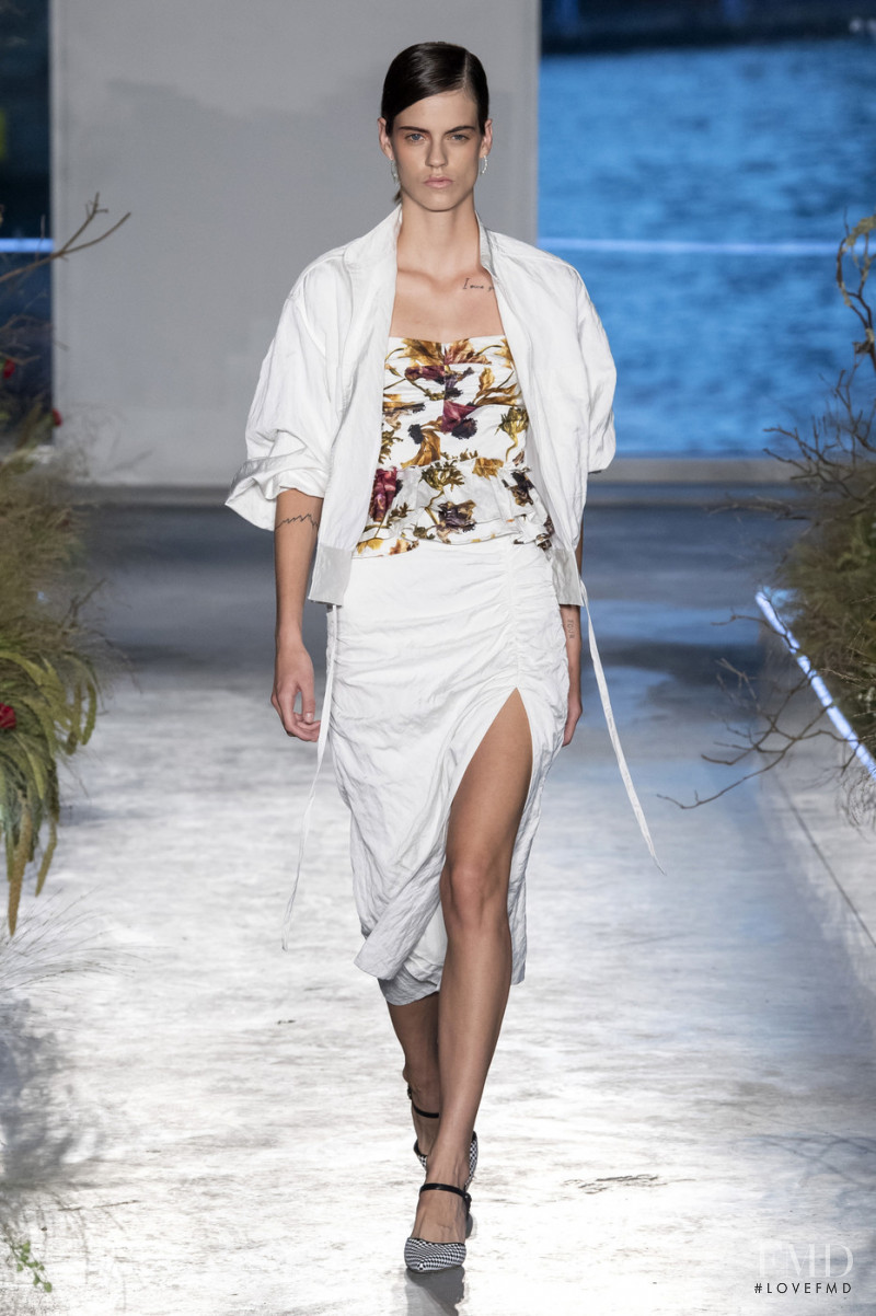 Miriam Sanchez featured in  the Jason Wu Collection fashion show for Spring/Summer 2020