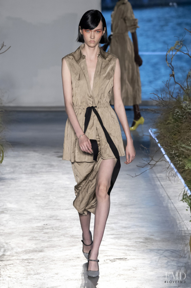 Sofia Steinberg featured in  the Jason Wu Collection fashion show for Spring/Summer 2020