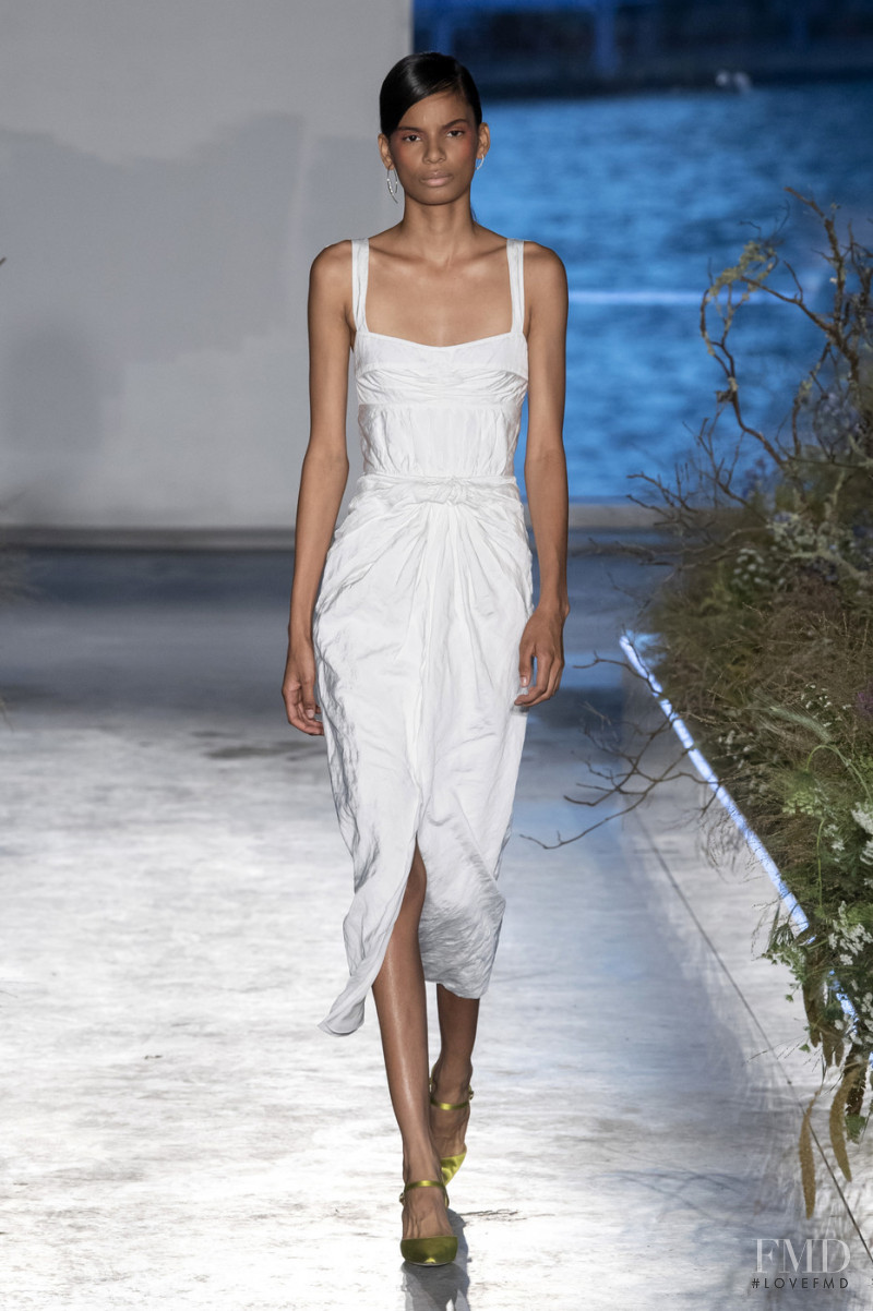 Annibelis Baez featured in  the Jason Wu Collection fashion show for Spring/Summer 2020