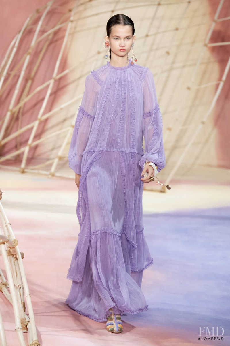 Anouk Schonewille featured in  the Ulla Johnson fashion show for Spring/Summer 2020