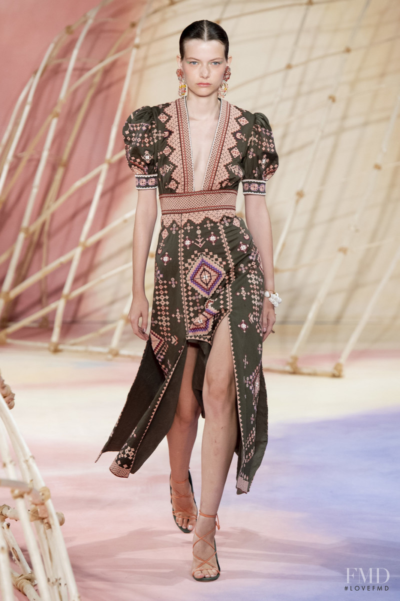 Louise Robert featured in  the Ulla Johnson fashion show for Spring/Summer 2020
