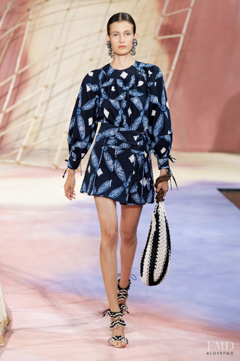 Louise Lefebure featured in  the Ulla Johnson fashion show for Spring/Summer 2020