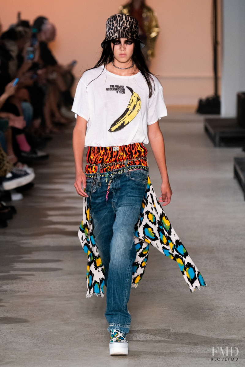 Maria Miguel featured in  the R13 fashion show for Spring/Summer 2020
