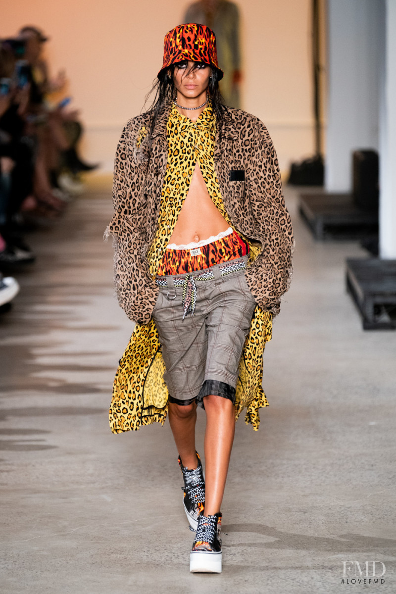 Binx Walton featured in  the R13 fashion show for Spring/Summer 2020