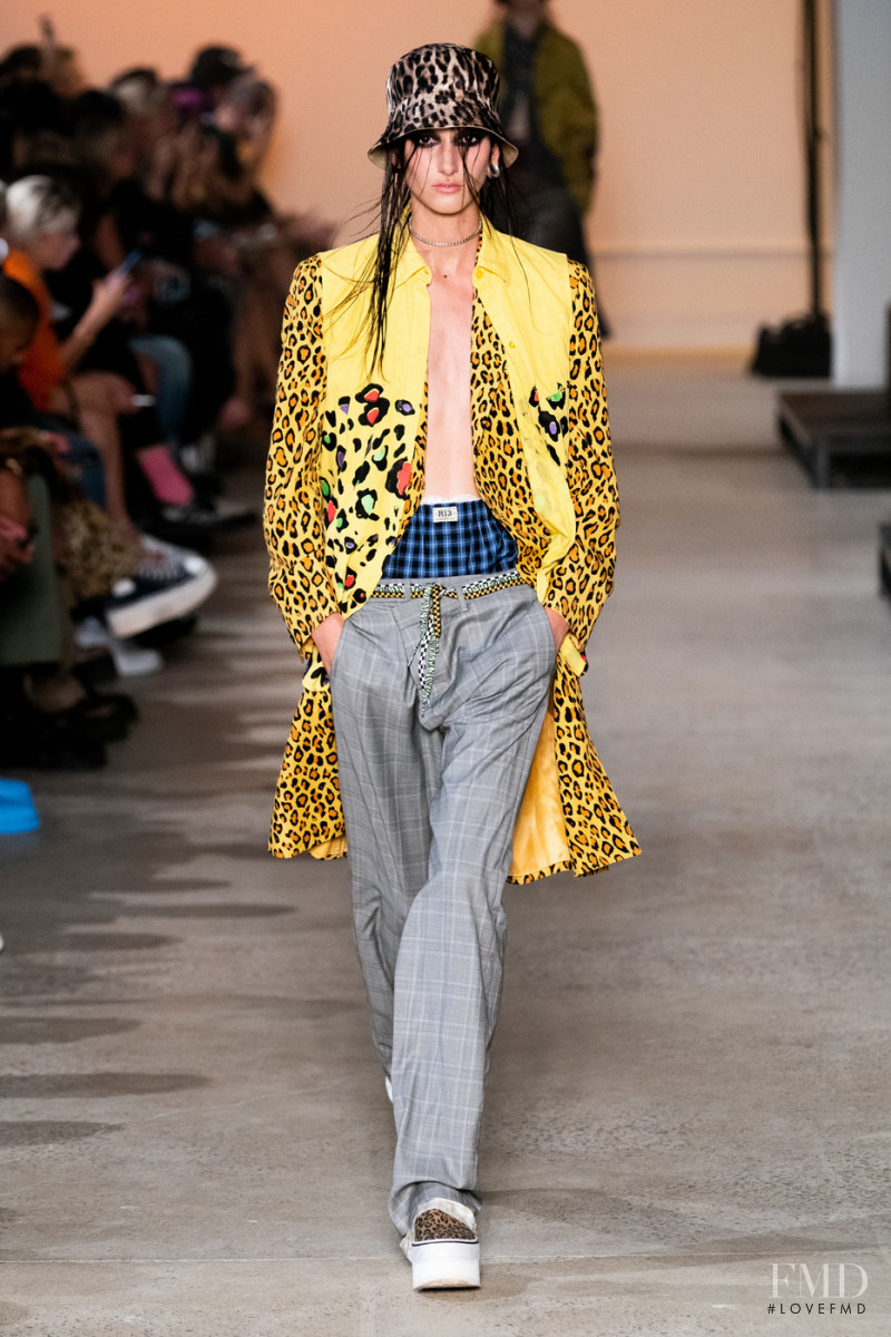 Chai Maximus featured in  the R13 fashion show for Spring/Summer 2020